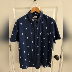 RSVLTS Star Wars "12 Parsecs" KUNUFLEX Men's Casual Shirt